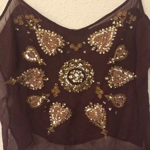 Abercrombie & Fitch Sheer Top